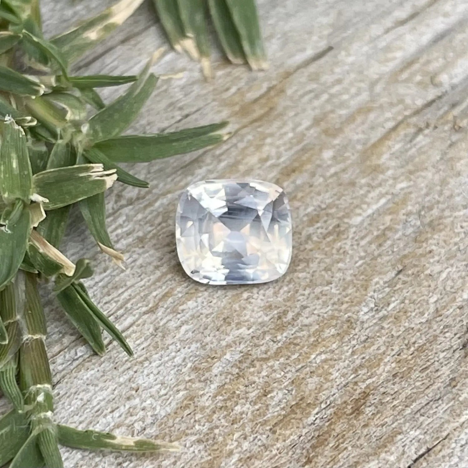 Natural White Sapphire Sapphirepal