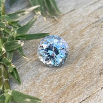 Natural White Sapphire With Slight Blue Hint gems-756e