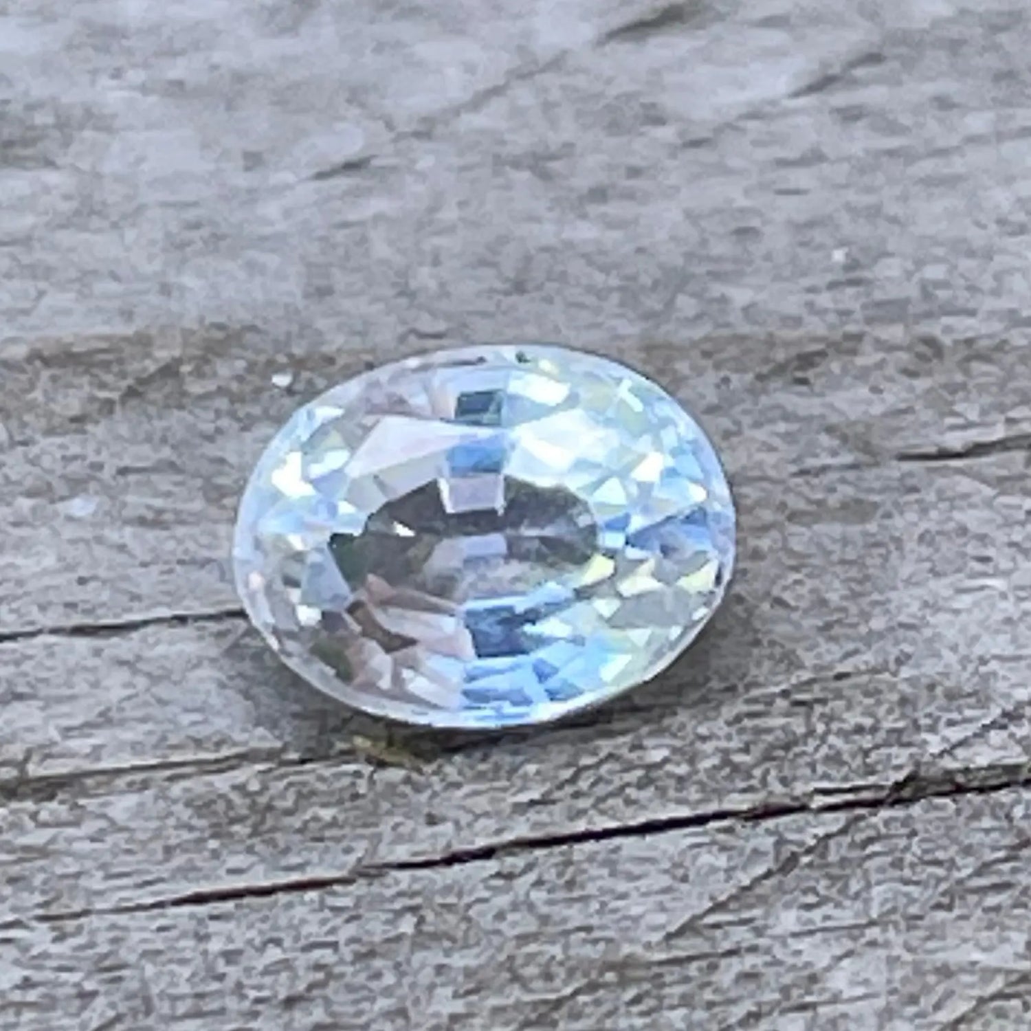 Natural White Sapphire