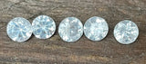 Natural White Sapphires Set of gemstones