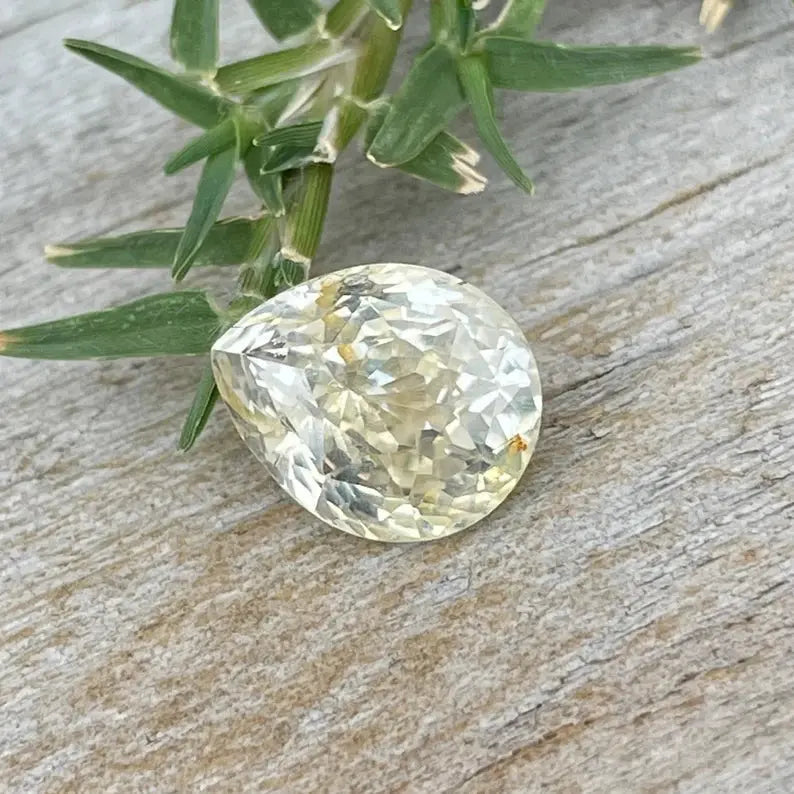 Natural Yellow Champagne Sapphire