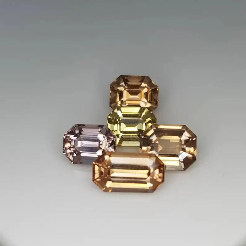 Natural Zircon Set gems-756e