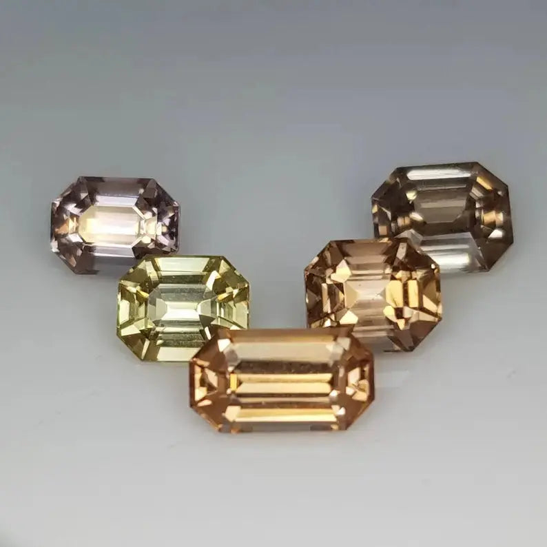 Natural Zircon Set gems-756e