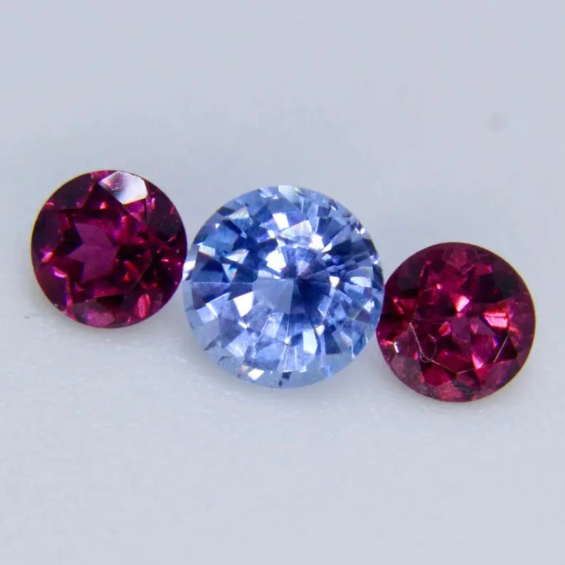 Set of Natural Sapphires Gemstones Sapphirepal
