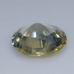 Untreated 1.44 carat Ceylon sapphire with blue and golden-yellow tones