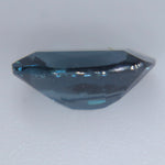 1.17 carat natural blue spinel cushion cut gemstone with VS clarity
