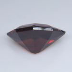 Ceylon natural garnet 3.77 carat modified trillion cut faceted gemstone