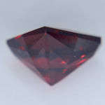 Deep red natural garnet trillion cut loose gemstone for fine jewelry design
