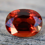 Extremely Rare Scarlet-Red Spinel 4.04 Carat Oval Cut Ceylon