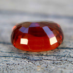 Extremely Rare Scarlet-Red Spinel 4.04 Carat Oval Cut Ceylon