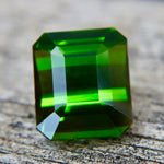Flawless Natural Green Tourmaline 5.63 Carat Emerald Cut Loose Gemstone for Bespoke Fine Jewelry - Sapphirepal