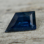 Freeform blue sapphire loose gemstone for bespoke jewelry design