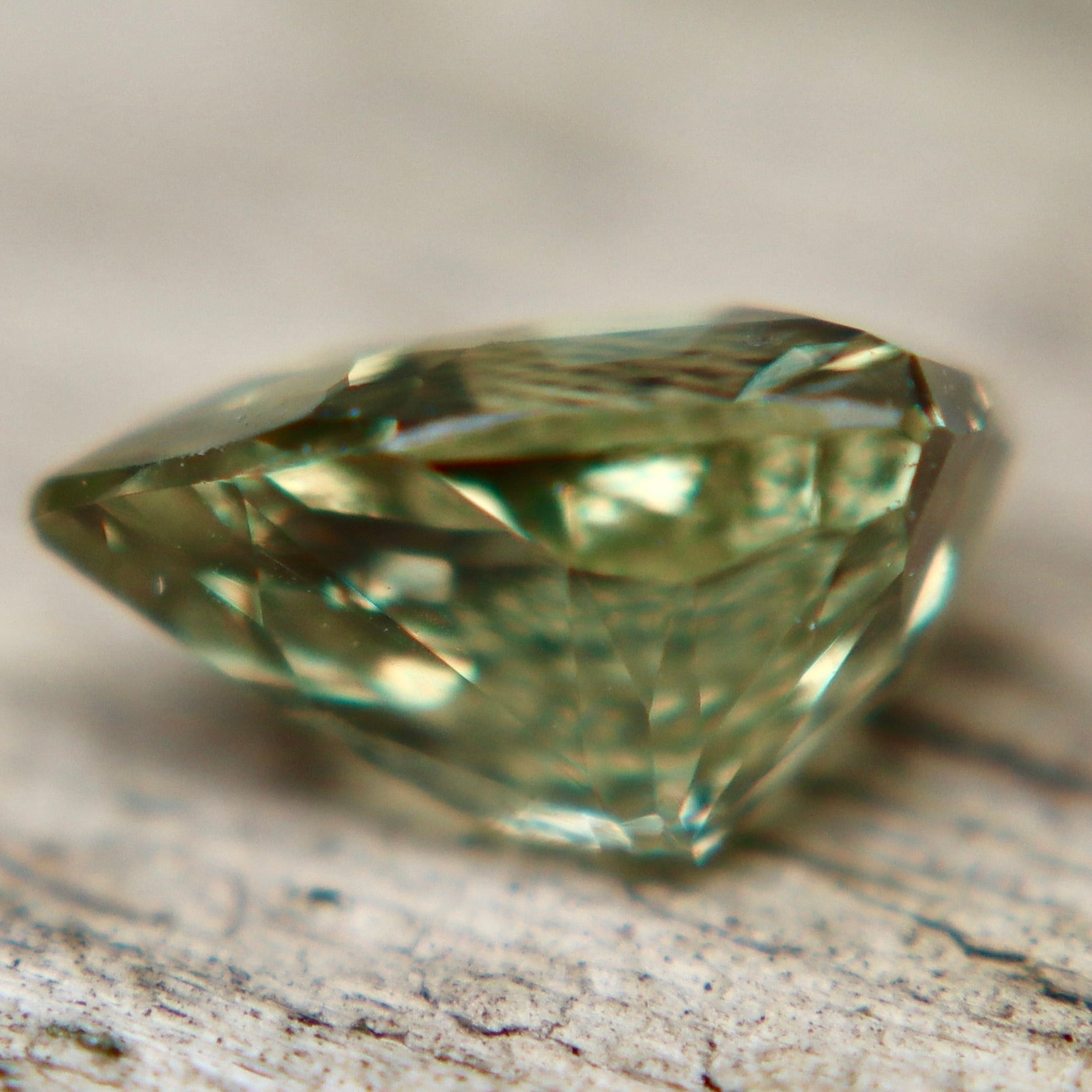 Golden Olive Sapphire – 2.32 Carat Australian Freeform Cut Loose Gemstone - Sapphirepal