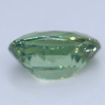 VVS green Ceylon vanadium chrysoberyl photographed in cool light