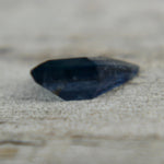 Heated natural blue sapphire 0.81 ct with SI clarity