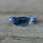 Heated pale blue sapphire 0.57 ct loose gemstone from Sri Lanka