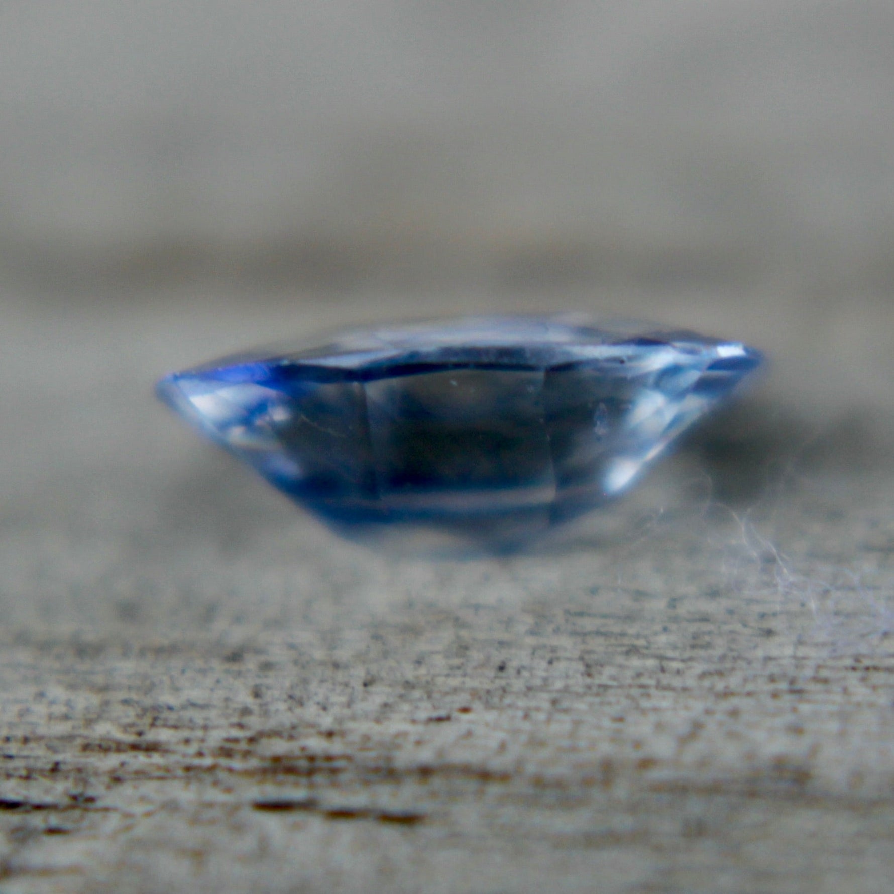 Heated pale blue sapphire 0.57 ct loose gemstone from Sri Lanka