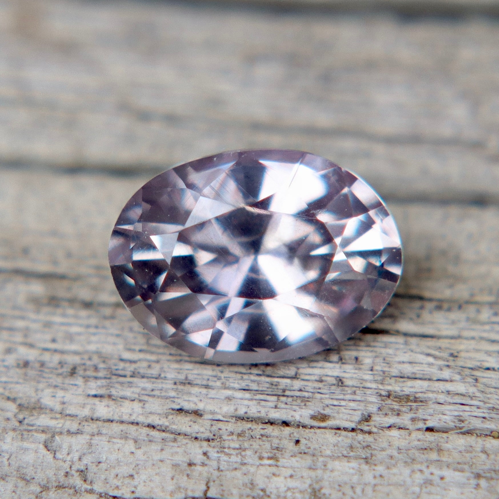 Lavender Purple Sapphire — 0.75ct Oval, Ceylon (Unheated & Untreated) - Sapphirepal