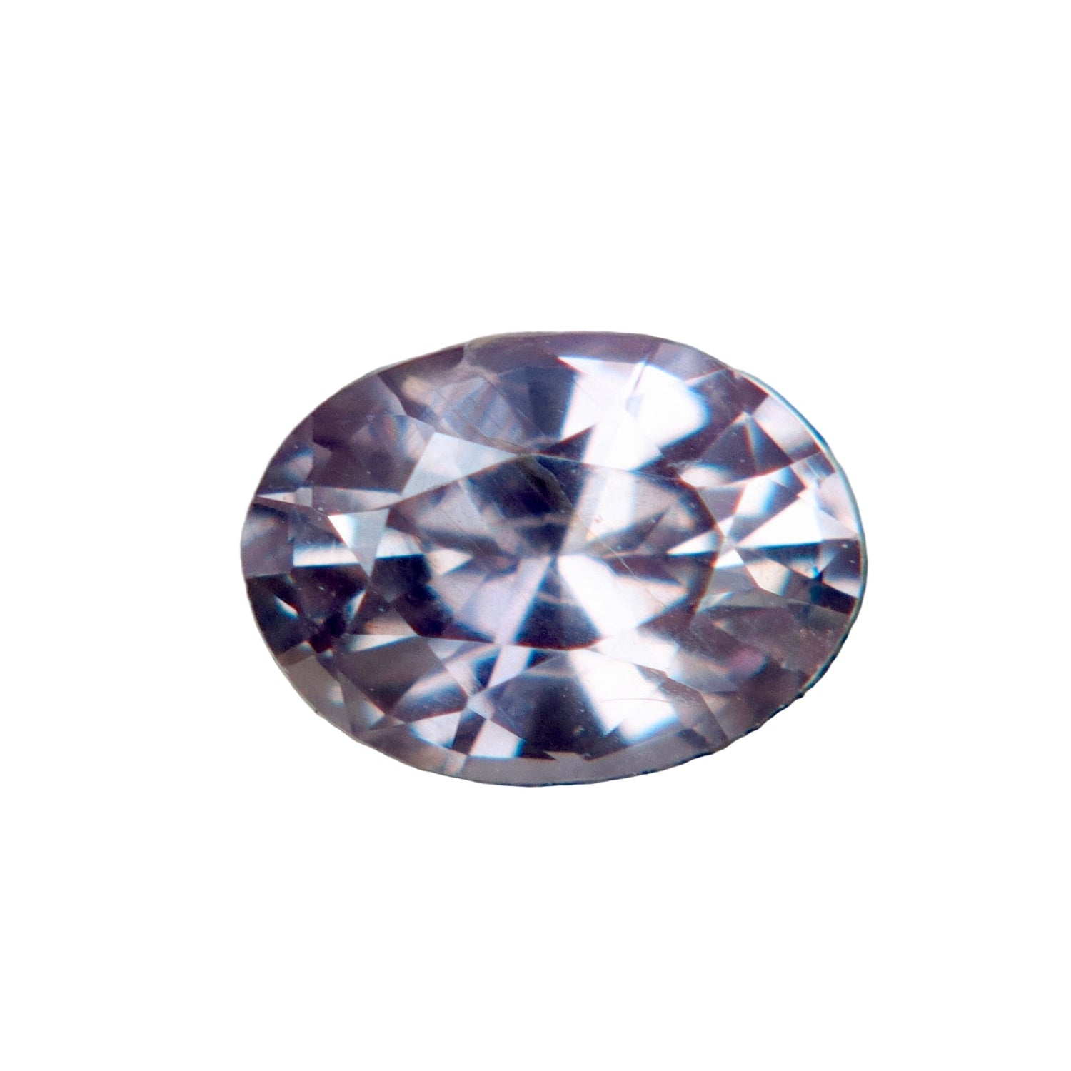 Lavender Purple Sapphire — 0.75ct Oval, Ceylon (Unheated & Untreated) - Sapphirepal