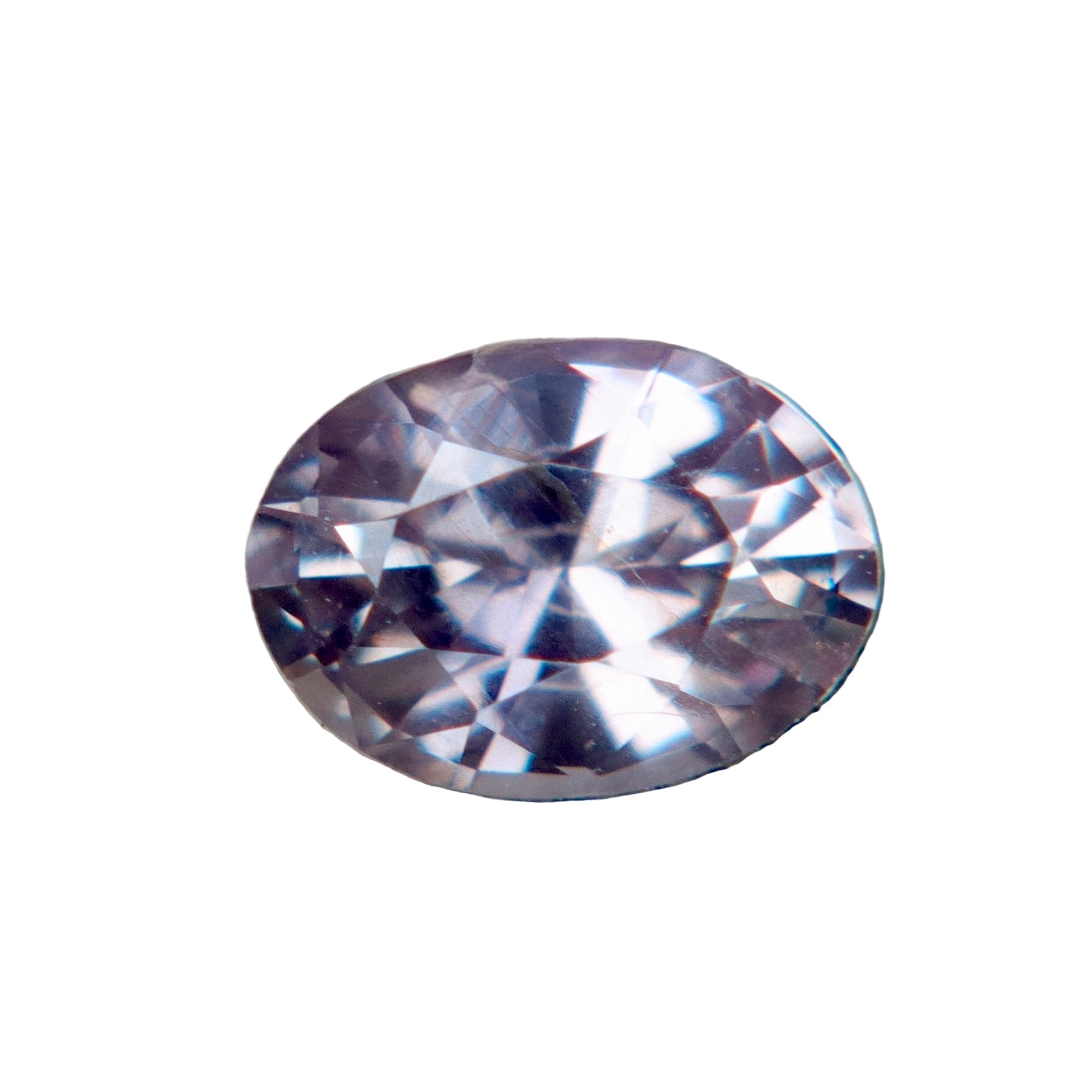 Lavender Purple Sapphire — 0.75ct Oval, Ceylon (Unheated & Untreated) - Sapphirepal
