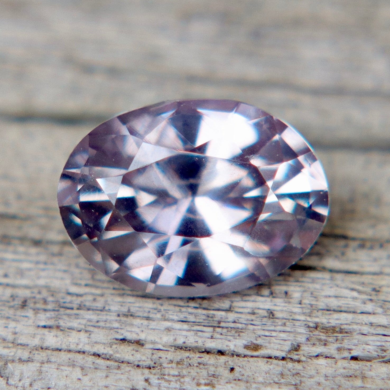 Lavender Purple Sapphire — 0.75ct Oval, Ceylon (Unheated & Untreated) - Sapphirepal