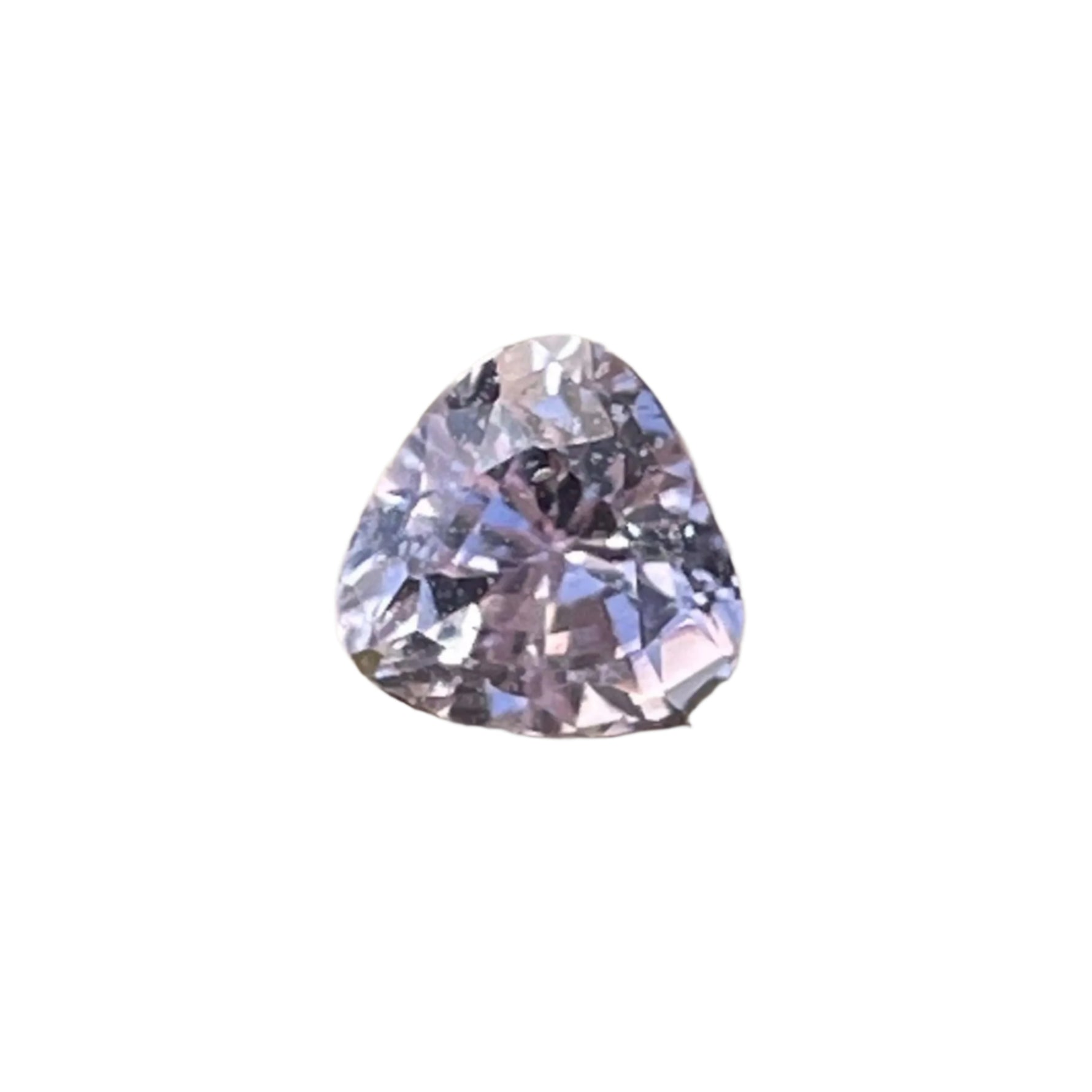Natural pink sapphire 0.96ct trillion cut, unheated untreated Madagascan gemstone – Sapphire Pal