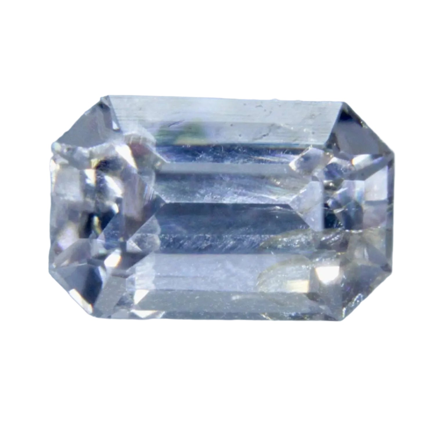 Pale pink sapphire 1.17ct emerald cut, SI clarity, natural Ceylon stone – Sapphire Pal