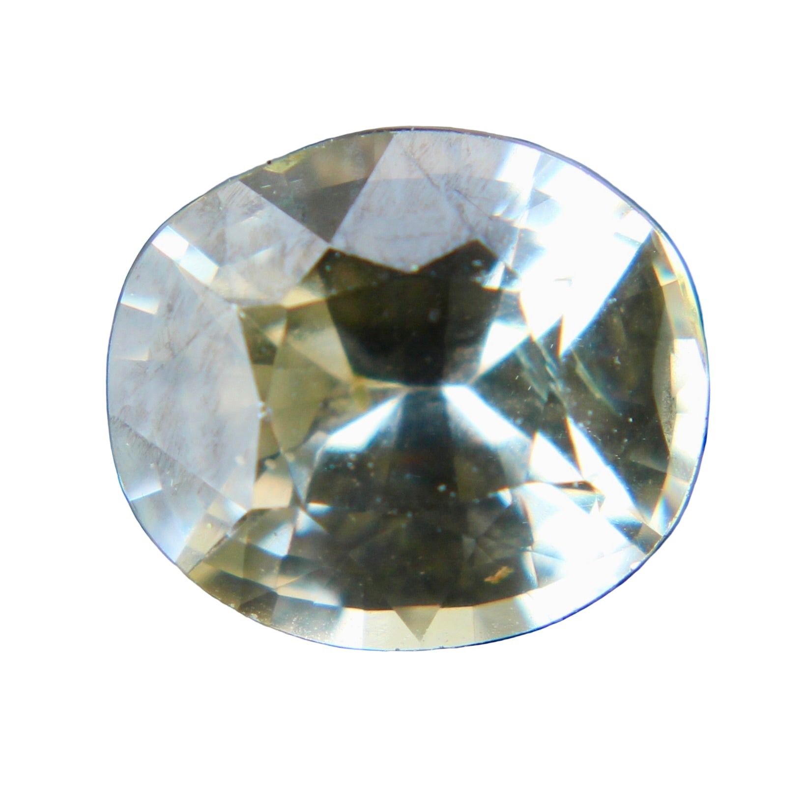 Yellow sapphire gemstone 1.00 carat cushion faceted — Sapphire Pal
