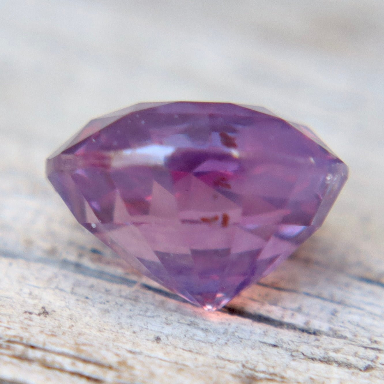 Natural 1.06 Carat Purple Sapphire – Unheated Ceylon Loose Sapphire - Sapphirepal