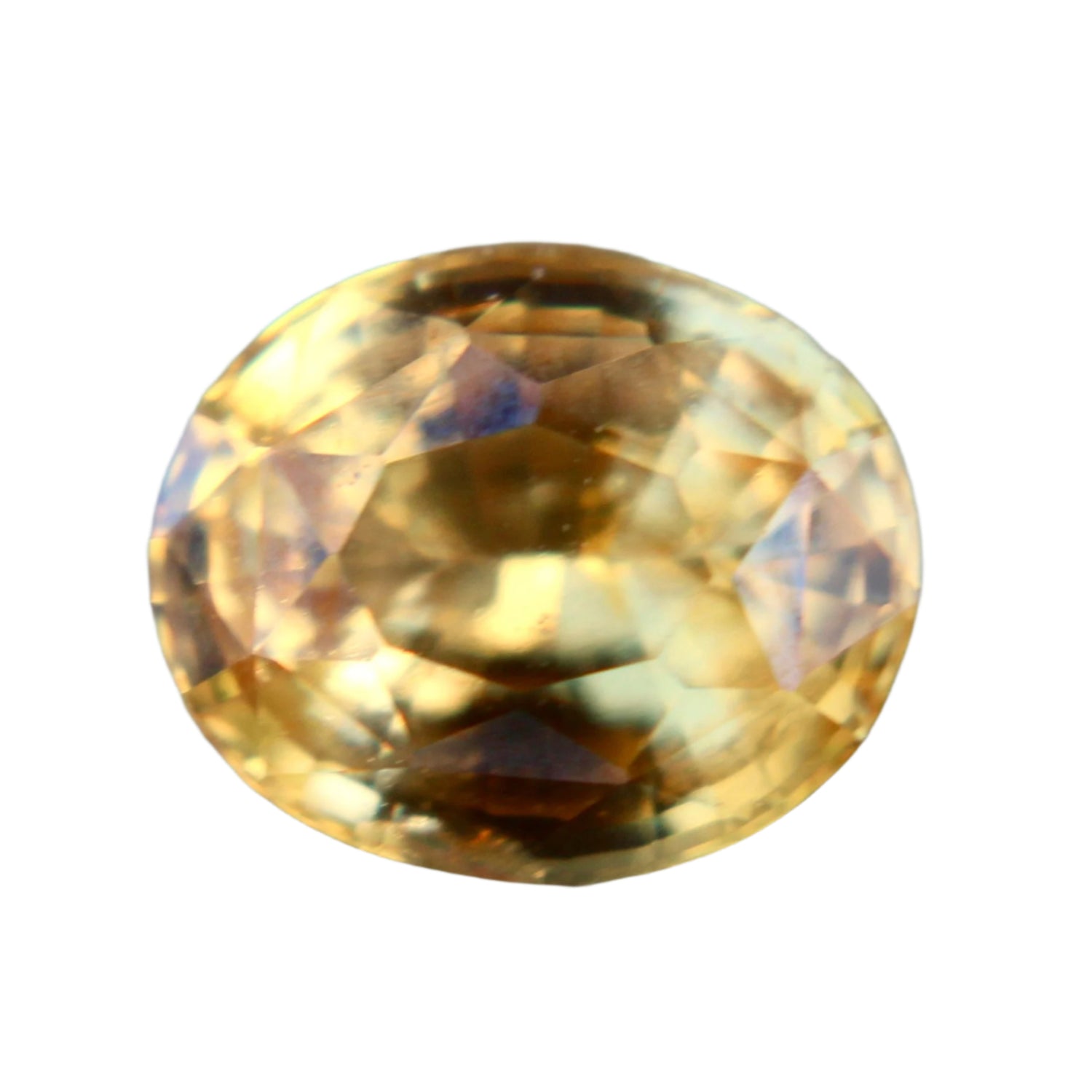 Natural Apricot Sapphire – 1.30 Carat Oval Cut | Ceylon Earth - Mined Gemstone - Sapphire pal