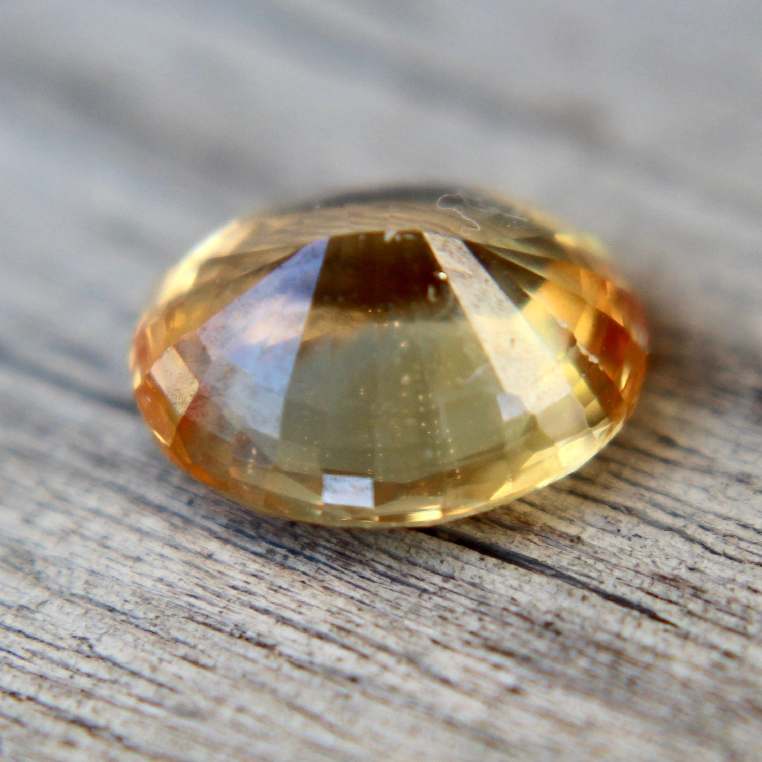 Natural Apricot Sapphire – 1.30 Carat Oval Cut | Ceylon Earth - Mined Gemstone - Sapphirepal