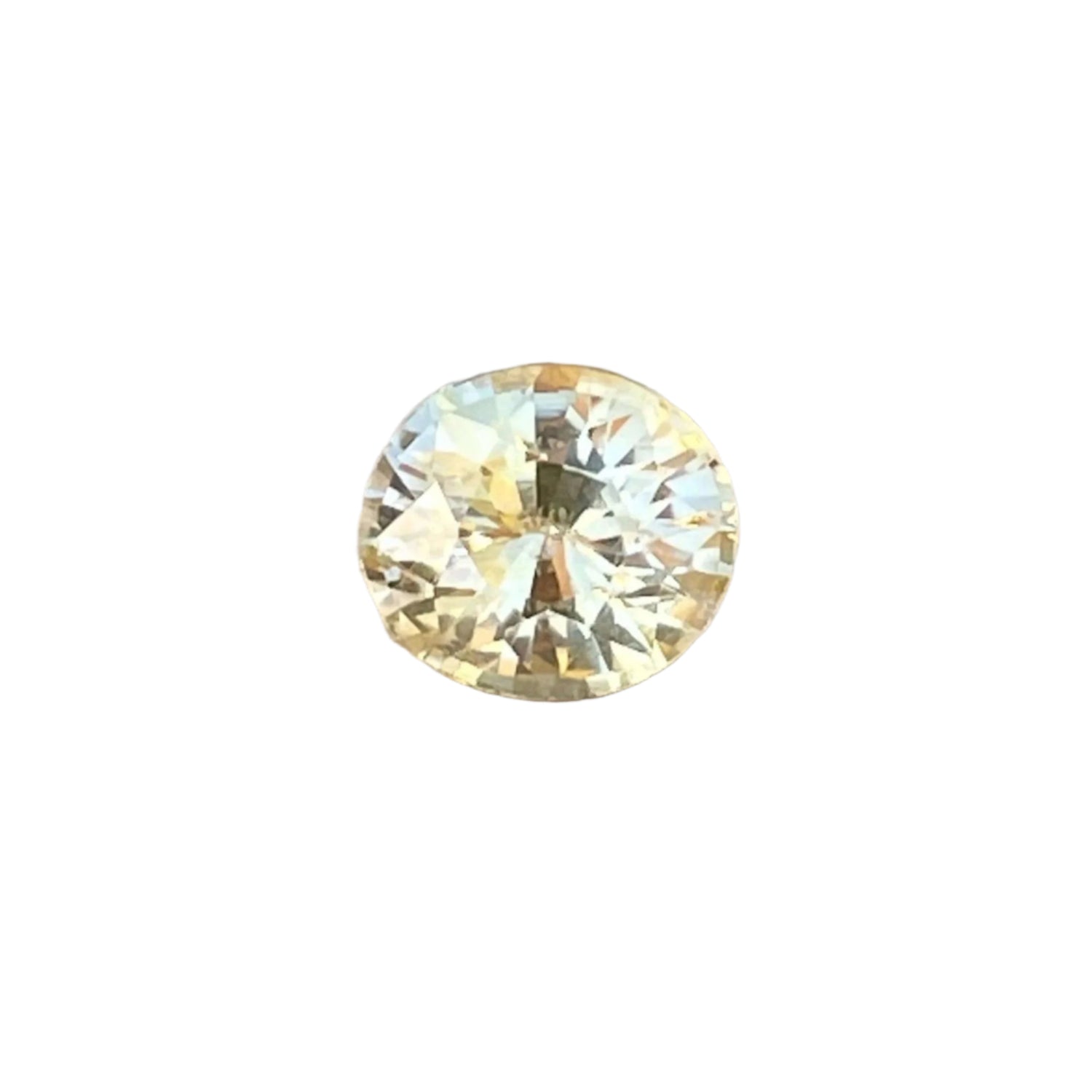 1.31ct Natural Apricot Sapphire – Oval Cut, Heated, VVS Clarity, Ceylon Origin