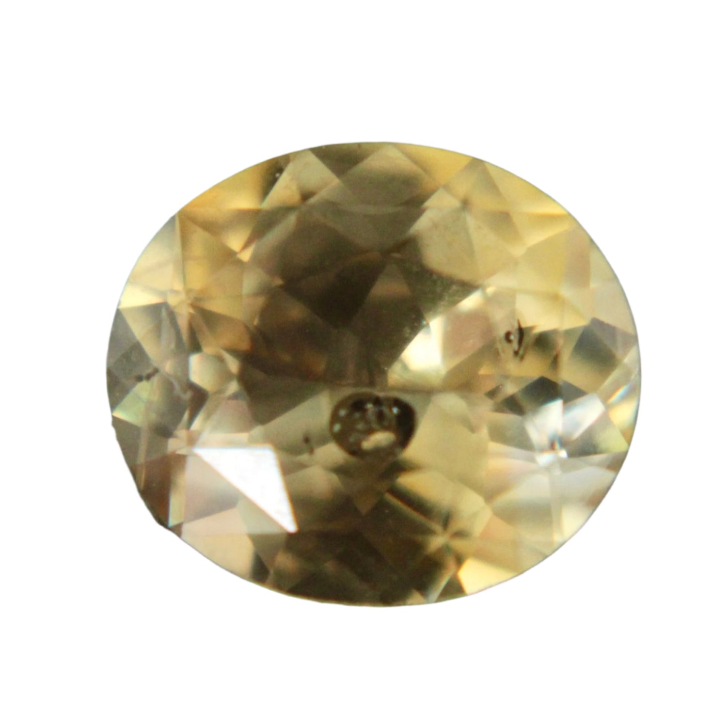 2.08ct Natural Apricot Sapphire – Oval Cut Loose Gemstone from Ceylon