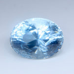 Natural Aquamarine 14.03 Carat Oval Cut | Ceylon Eye - Clean | Loose Gemstone - Sapphirepal