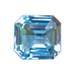 Natural Aquamarine 3.00 Carat Asscher Cut (VS Clarity) | Earth - Sourced Loose Gemstone - Sapphirepal