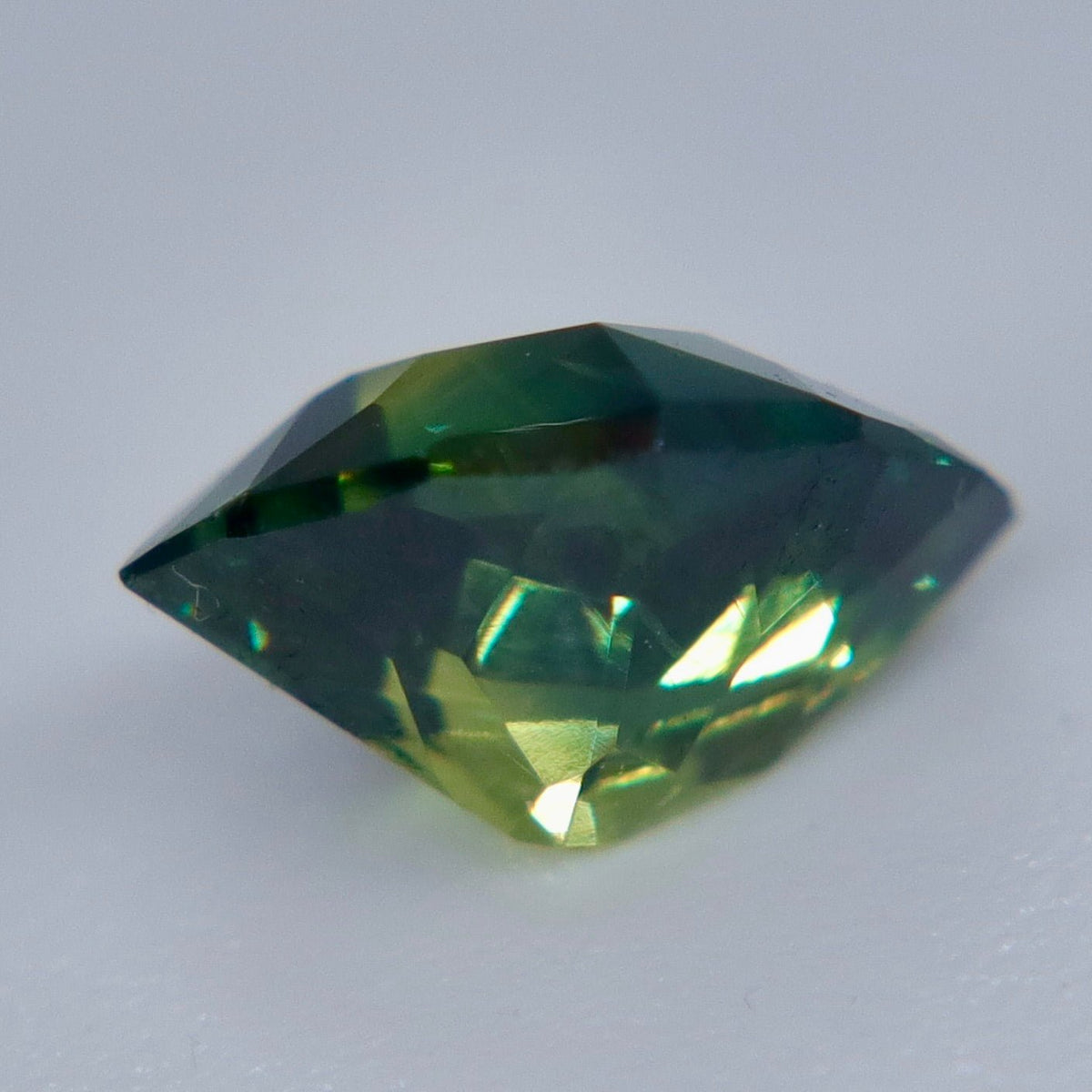 Natural Australian Green Parti Sapphire 1.14 Ct – Modified Trillion - Sapphirepal