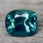 Natural Australian Green Sapphire 0.90ct Cushion Cut – VS Clarity | Ethically Earth - Sourced - Sapphirepal