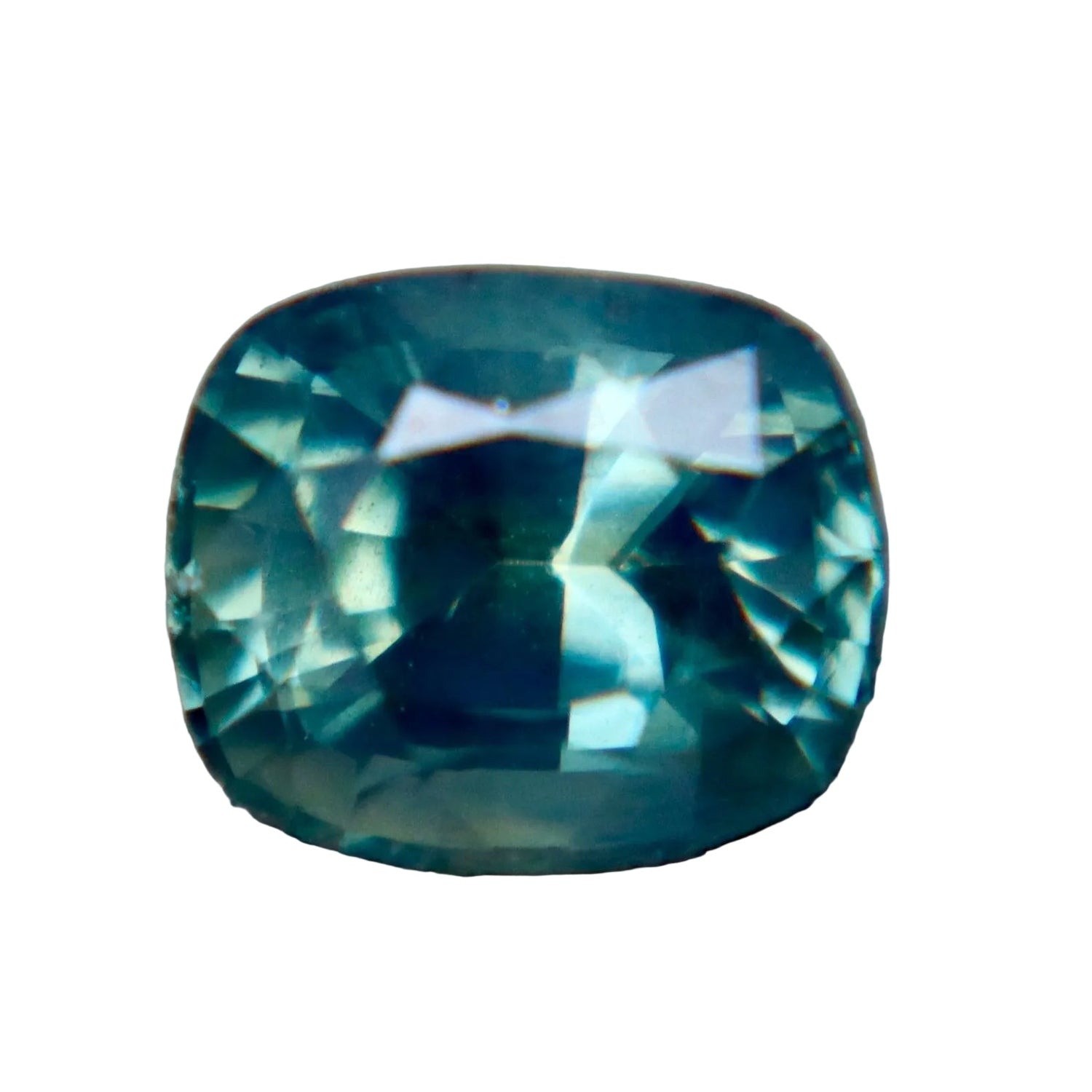 Natural Australian Green Sapphire 0.90ct Cushion Cut – VS Clarity | Ethically Earth - Sourced - Sapphirepal