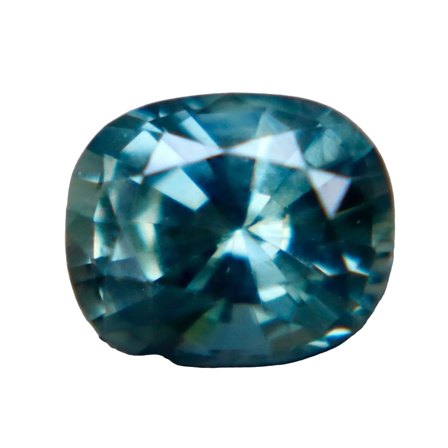 Natural Australian Green Sapphire 0.92ct Cushion VS | Unheated - Sapphirepal