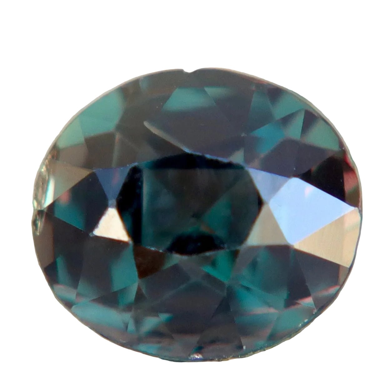 Natural Australian Green Sapphire 0.96 Carat Oval Cut Loose Gemstone - Sapphirepal