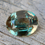 Natural Australian Green Sapphire 1.03 Carat Oval Cut Loose Gemstone - Sapphirepal