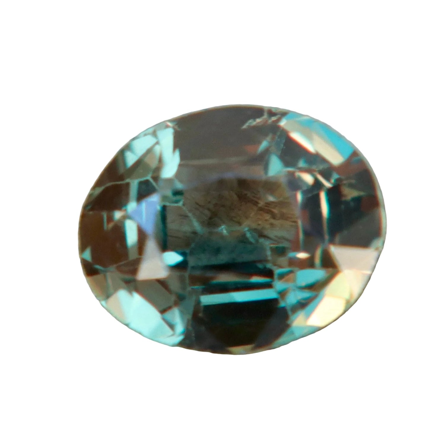 Natural Australian Green Sapphire 1.03 Carat Oval Cut Loose Gemstone - Sapphirepal