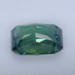 Natural Australian Green Sapphire 1.06 Carat Emerald Cut Loose Gemstone - Sapphirepal