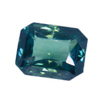 Natural Australian Green Sapphire 1.06 Carat Emerald Cut Loose Gemstone - Sapphirepal