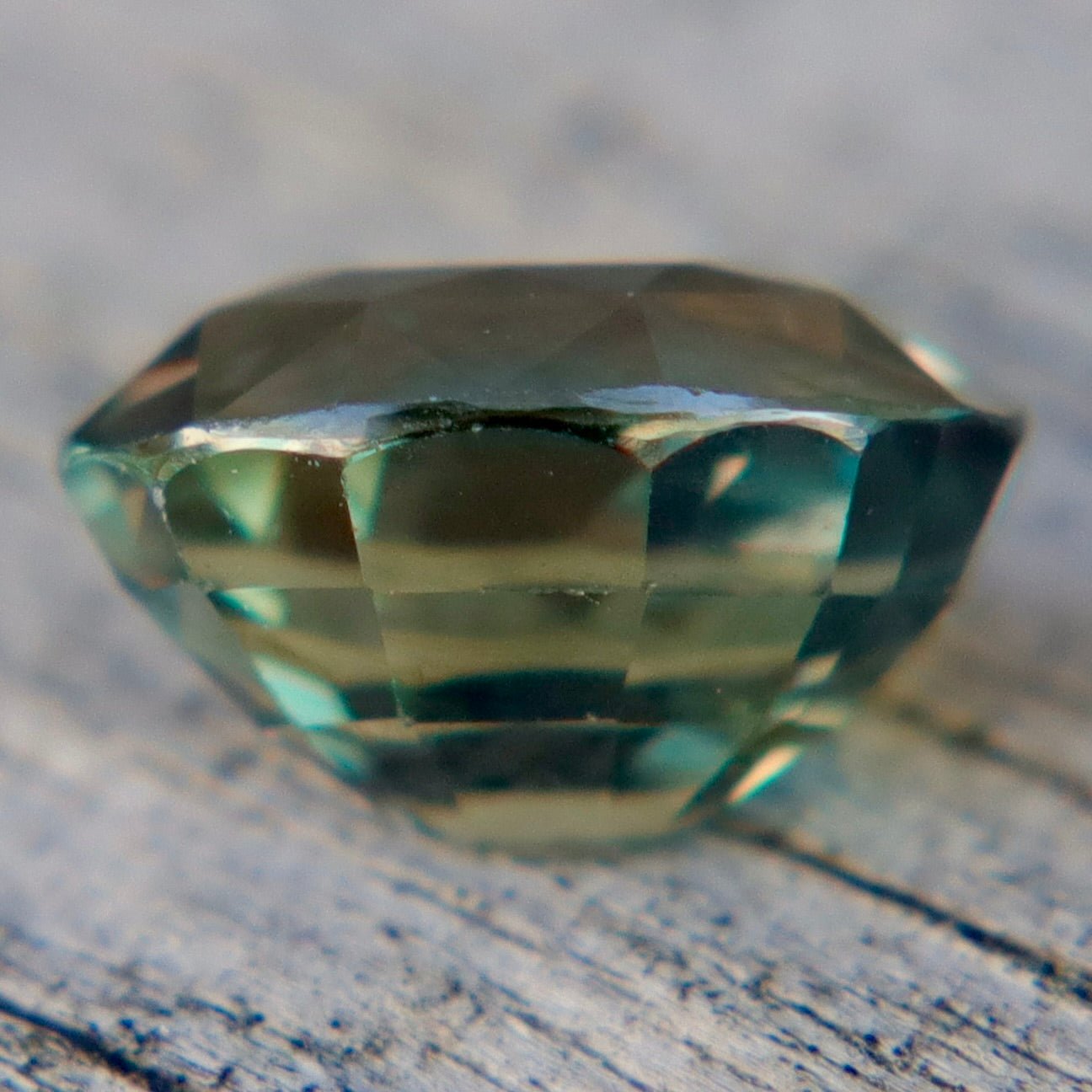 Natural Australian Green Sapphire 1.12 Carat Oval Cut Loose Gemstone - Sapphirepal