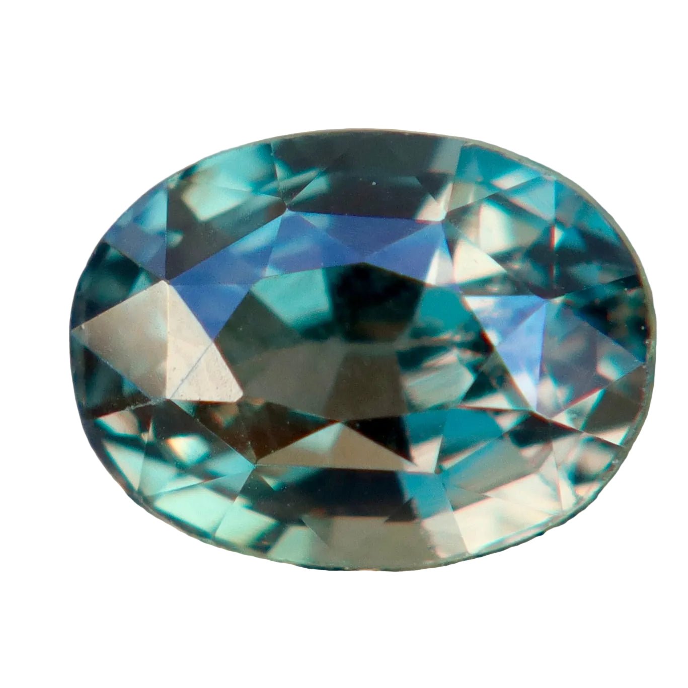 Natural Australian Green Sapphire 1.12 Carat Oval Cut Loose Gemstone - Sapphirepal