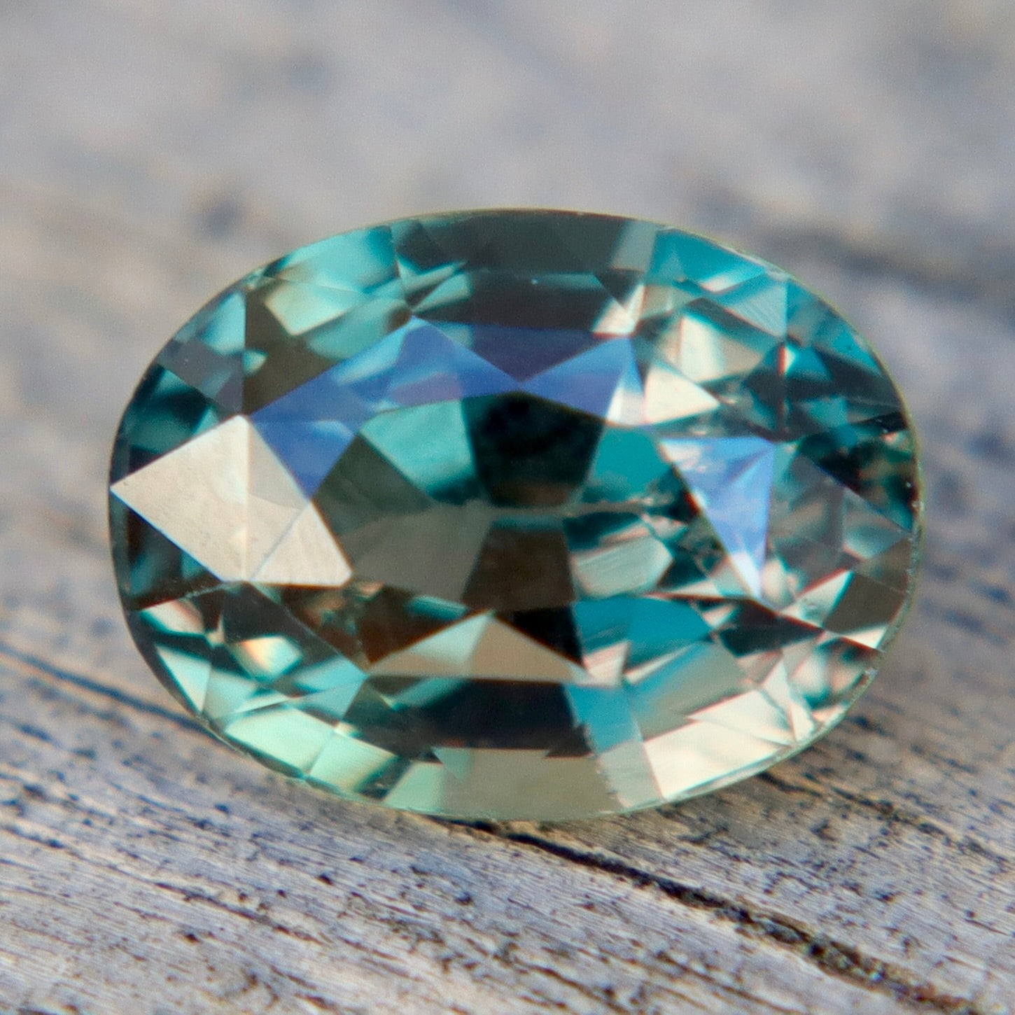 Natural Australian Green Sapphire 1.12 Carat Oval Cut Loose Gemstone - Sapphirepal