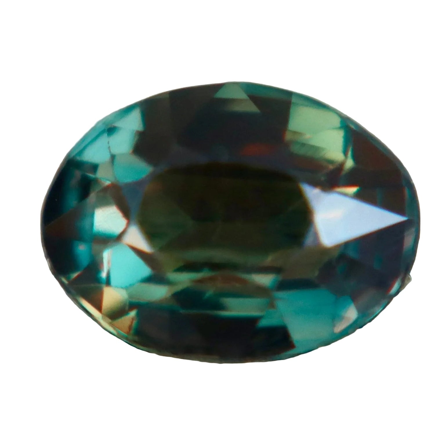 Natural Australian Green Sapphire 1.13 Carat Oval Cut Loose Gemstone - Sapphirepal