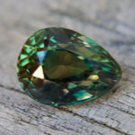 Natural Australian Green Sapphire 1.21 Carat Pear Cut Loose Gemstone - Sapphirepal