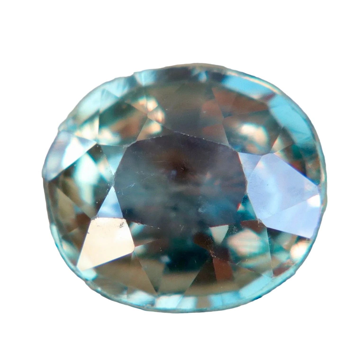 Natural Australian Green Sapphire 1.28 Carat Oval Cut Loose Gemstone - Sapphirepal